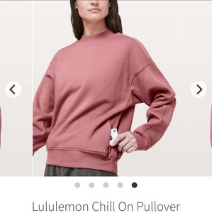 Lululemon chill on pullover